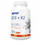 SFD D3 + K2, vitamina D 2000 UI + vitamina K 100 &#181;g, 90 comprimate