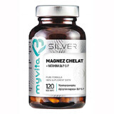 MyVita Silver, Chelat de magneziu + Vitamina B6 P-5-P, 120 capsule