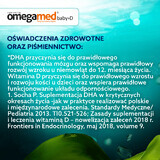 Omegamed Baby+D 0+, DHA + vitamina D, de la naștere, 30 de capsule cu răsucire