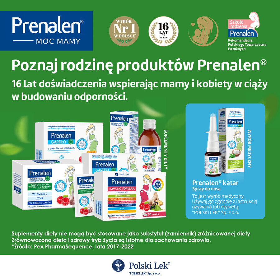 Prenalen Gardło Immuno, 24 zuigtabletten