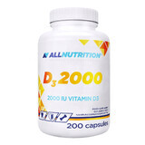 Allnutrition D3 2000, vitamin D 50 µg, 200 capsules