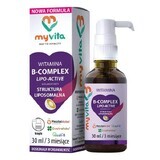 MyVita Vitamin B Complex, picături, 30 ml