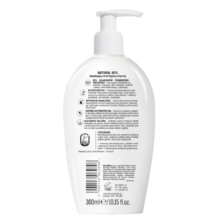 AA Intymna Natural 95%, Protecție și îngrijire, Gel hidratant pentru igiena intimă, 300 ml