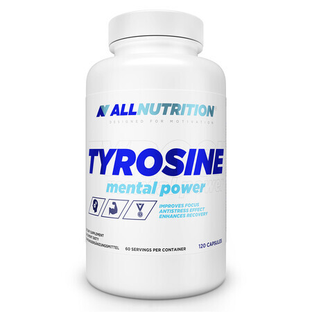 Allnutrition Tyrosine Mental Power, 120 capsule