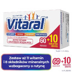 Vitaral, 60 comprimate + 10 comprimate gratuite