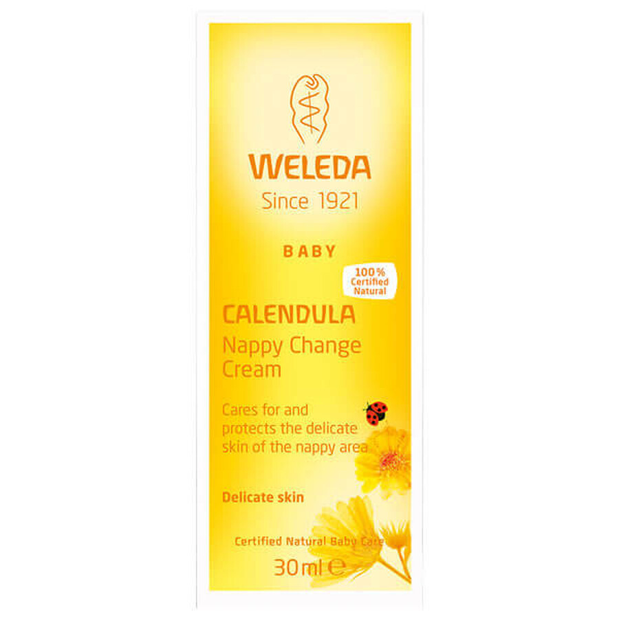 Weleda Calendula, Cremă anti arsuri, Calendula, 30 ml