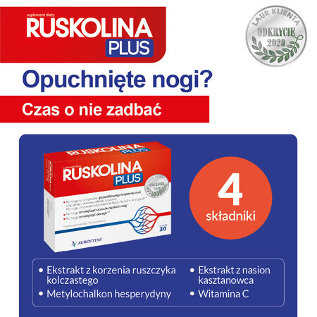 Ruskolina Plus, 30 capsule