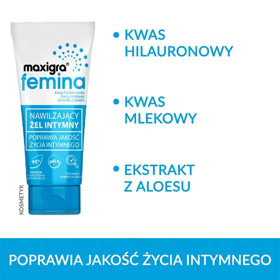 Maxigra femina, Gel intim hidratant, 75 ml