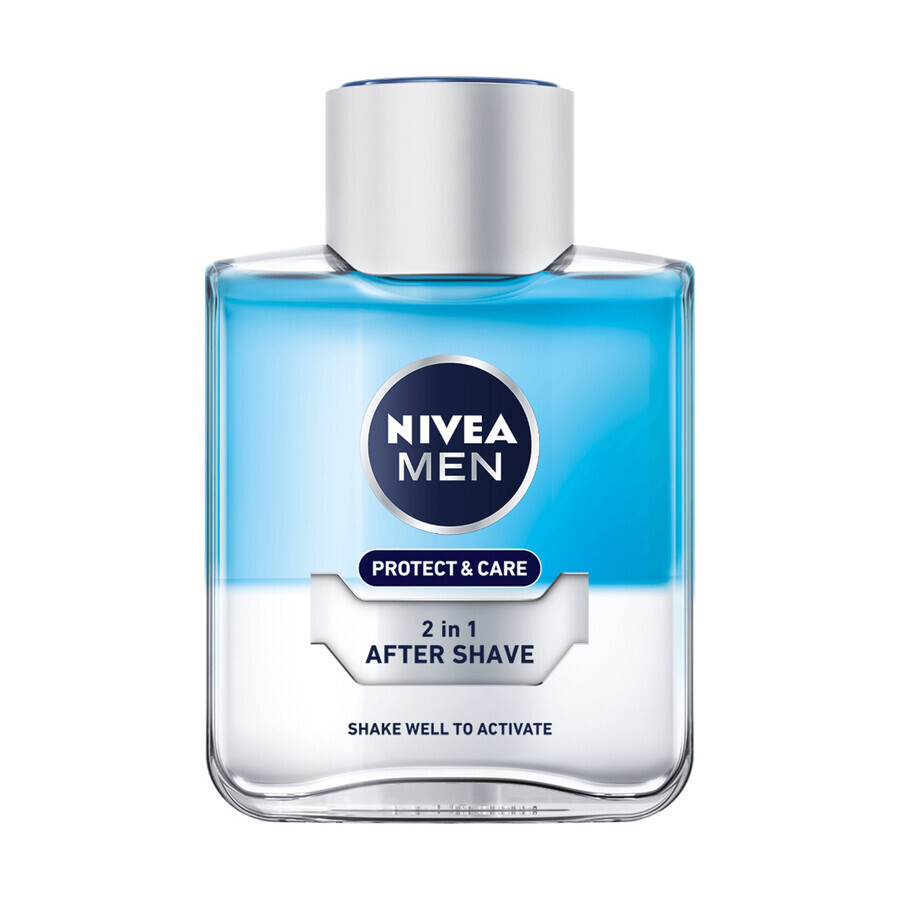 Nivea Men, Aftershave 2in1, Protect & Care, 100 ml