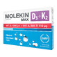 Molekin D3 + K2 Max, 30 comprimate filmate