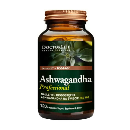 Doctor Life Ashwagandha Professional, 120 capsule vegetale