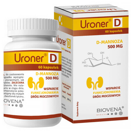 Uroner D, 60 gélules