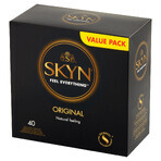 Unimil Skyn Original, prezervative fără latex, 40 bucăți