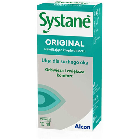 Systane Original, picături hidratante pentru ochi, 10 ml