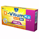 D-Vitum Forte Max 4000 UI K2 MK-7, 60 capsule