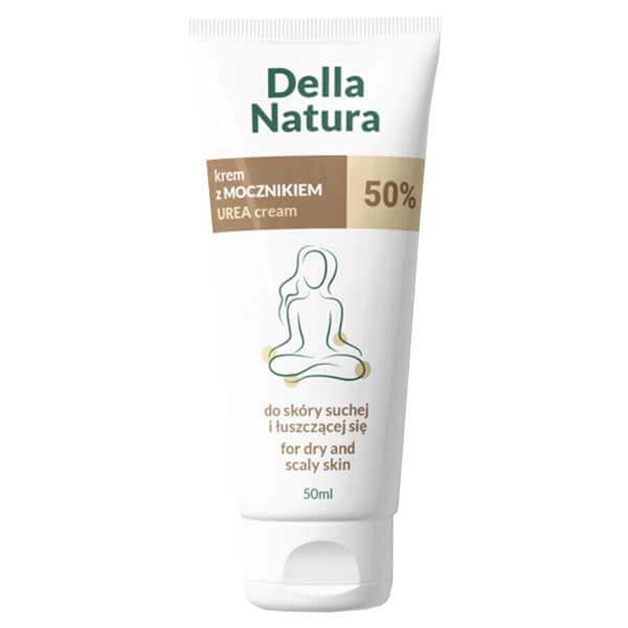 Della Natura, Cremă cu 50% uree pentru piele uscată și descuamată, 50 ml