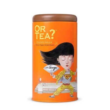 Ceai cu infuzie din plante Eco, EnerGinger, 75 gr, Or Tea