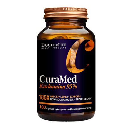Doctor Life CuraMed Curcumin 95%, 100 capsule