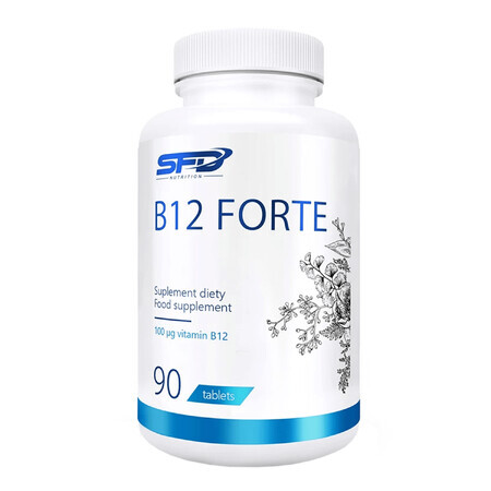 SFD B12 Forte, Vitamina B12 100 µg, 90 comprimate