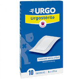 Urgo Urgosterile, pansament steril, autoadeziv, 5 cm x 9 cm, 10 bucăți