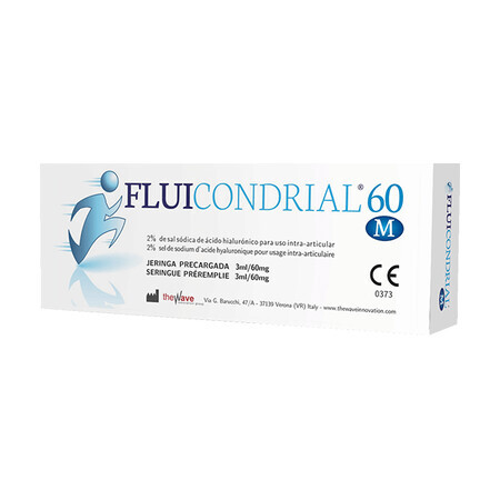 Fluicondrial M 60 mg/ 3 ml, soluție injectabilă, seringă cu 3 ml x 1 fiolă