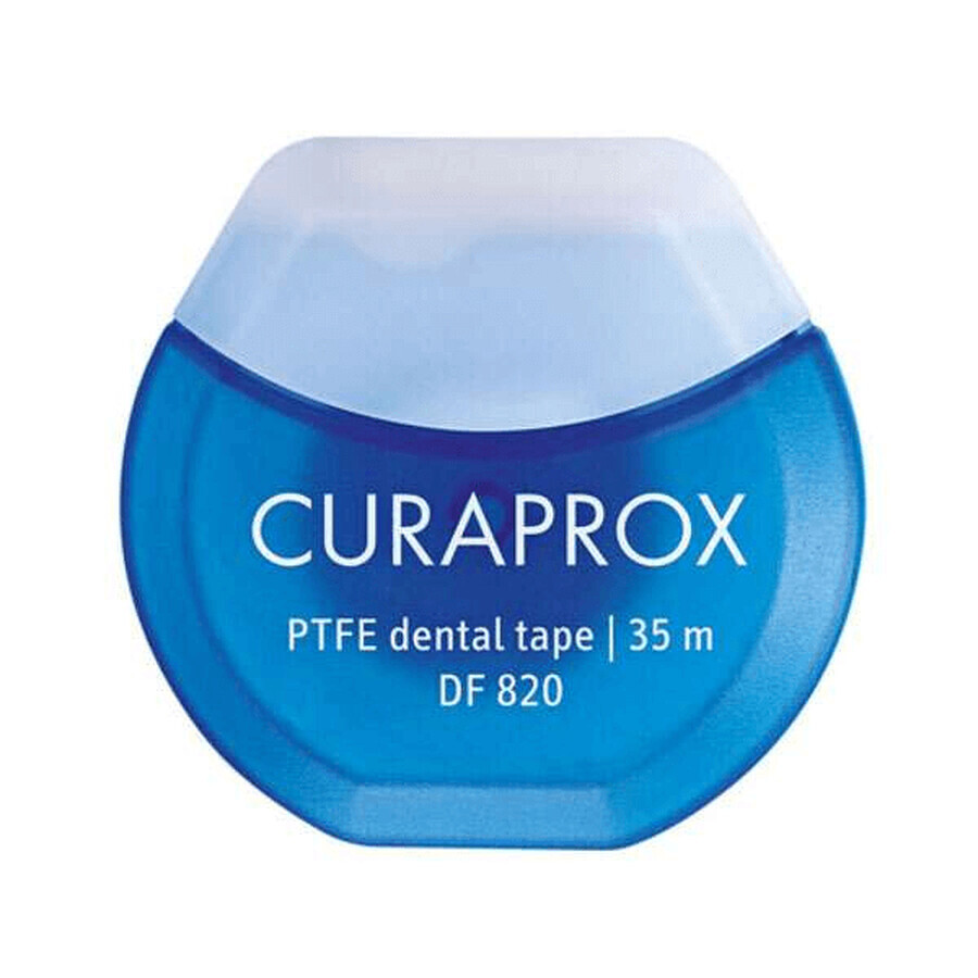 Curaprox, bandă dentară, DF 820 PTFE, 35 m