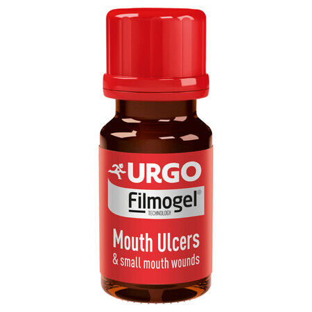 Urgo Filmogel Aftoasă și răni bucale minore, plasture lichid, 6 ml