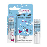 Floslek Winter Care, ruj de protecție a buzelor, UV SPF 20, 1 bucată