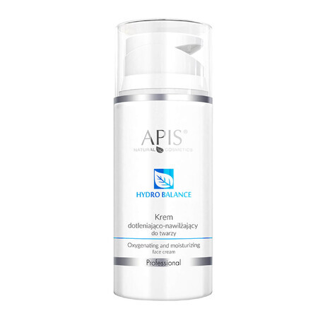 Apis Professional Hydro Balance, Oxygenating and moisturizing face cream, 100 ml