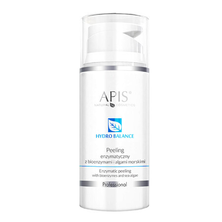 Apis Professional Hydro Balance, Peeling enzimatic cu bioenzime și alge marine, 100 ml