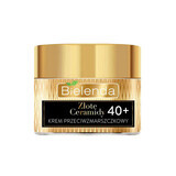 Bielenda Golden Ceramides 40+, Cremă antirid hidratantă și întineritoare, 50 ml