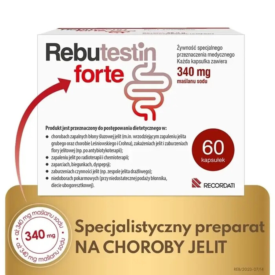 Rebutestin Forte, 60 capsule