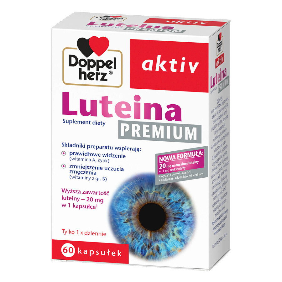 Doppelherz aktiv Lutein Premium, 60 capsule