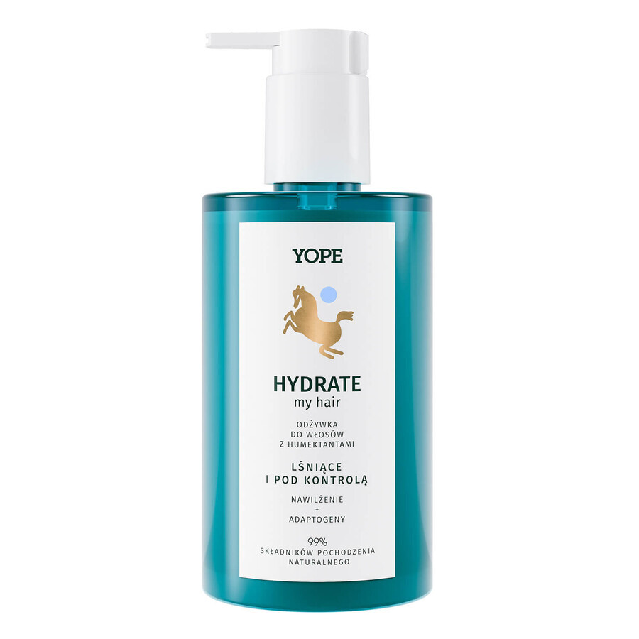 Yope Hydrate My Hair, Balsam pentru păr cu umectanți, 300 ml