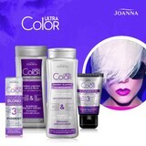 Joanna Ultra Color, silver shampoo for blonde, bleached and gray hair, shades of silver gray blonde, 400 ml