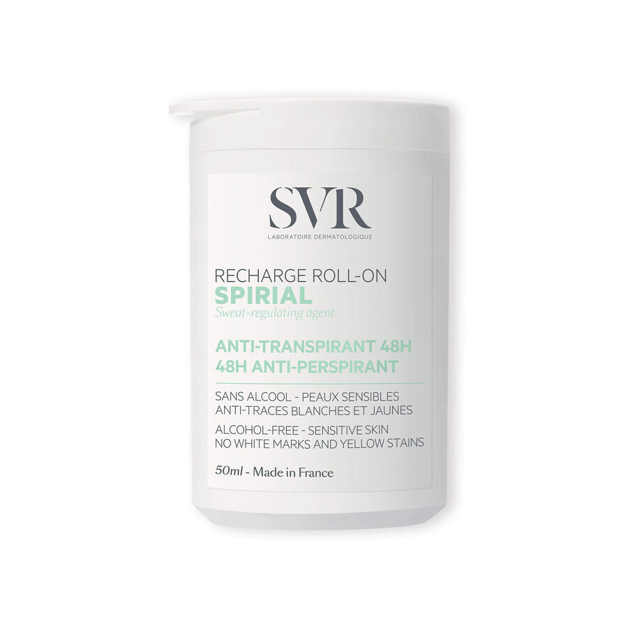 SVR Spirial, antiperspirant roll-on, rezervă, 50 ml