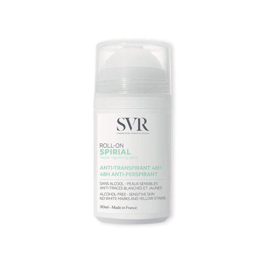 SVR Spirial, antiperspirant roll-on, 50 ml