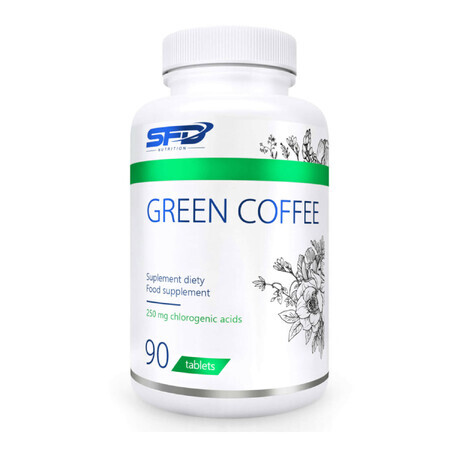 SFD Green Coffee, cafea verde, cafea verde, 90 comprimate