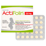 ActiFolin 0,8 mg, acid folic 800 µg, 90 comprimate