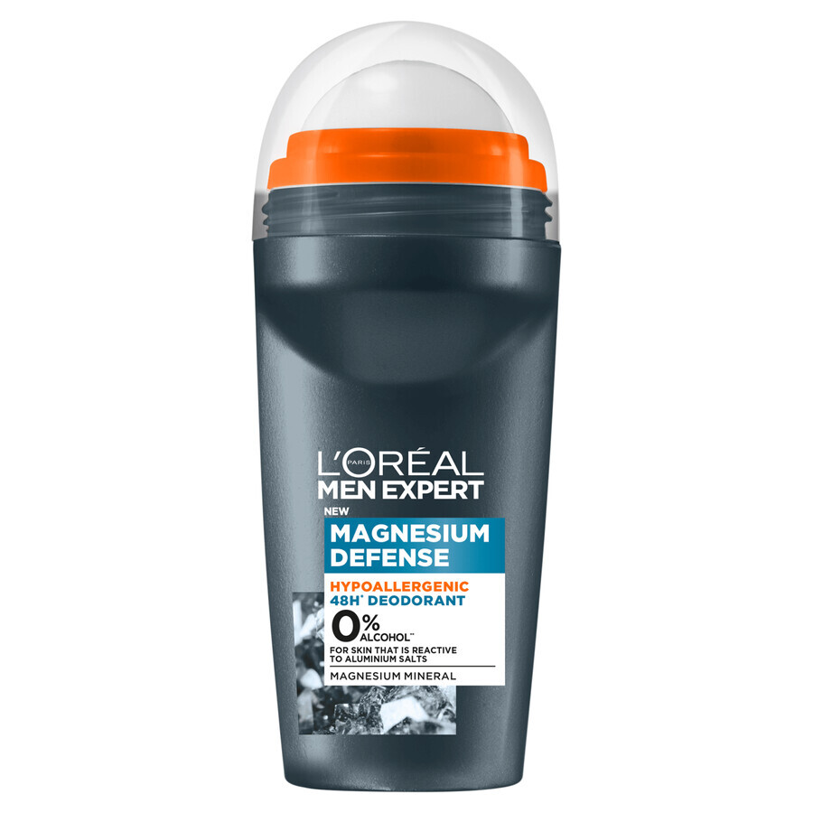 L'Oreal Men Expert, Magnesium Defense, deodorant roll-on, 50 ml