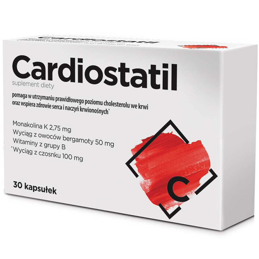 Cardiostatil, 30 capsule