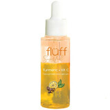 Fluff Superfood, ser bifazic pentru față cu turmeric și vitamina C, 40 ml