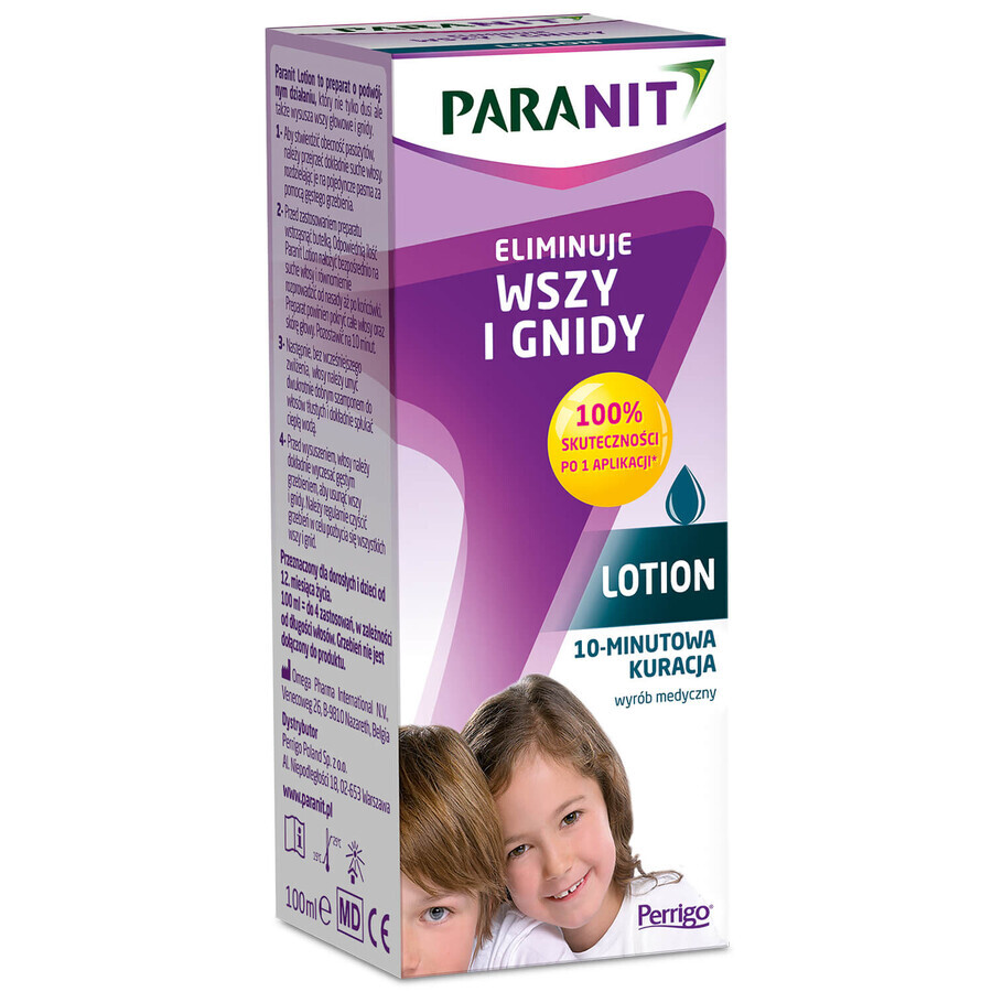 Paranit Loción, para piojos y liendres, 100 ml