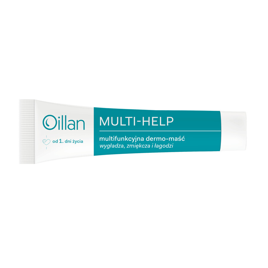 Oillan Multi-Help, dermo-crema multifuncțională din prima zi de viață, 12 g