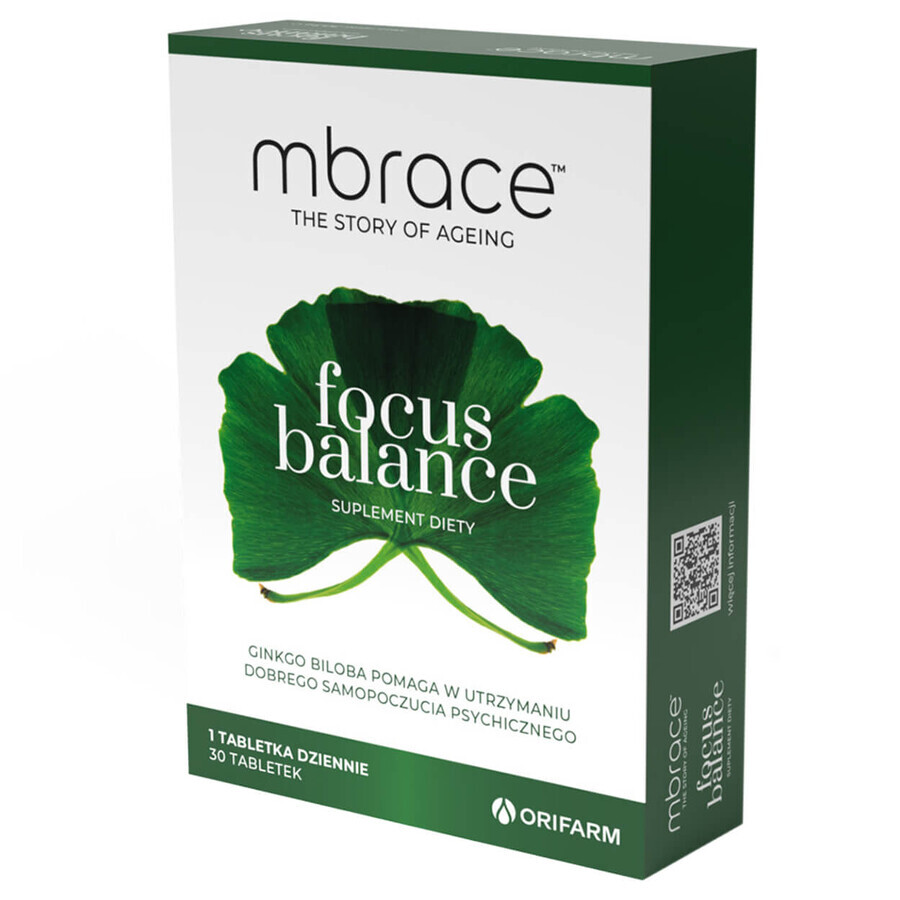 Mbrace Focus Balance, 30 comprimate