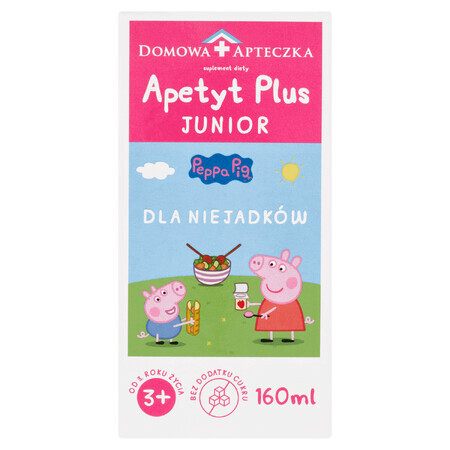 Appetite Plus Junior Peppa Pig, de la 3 ani, 160 ml