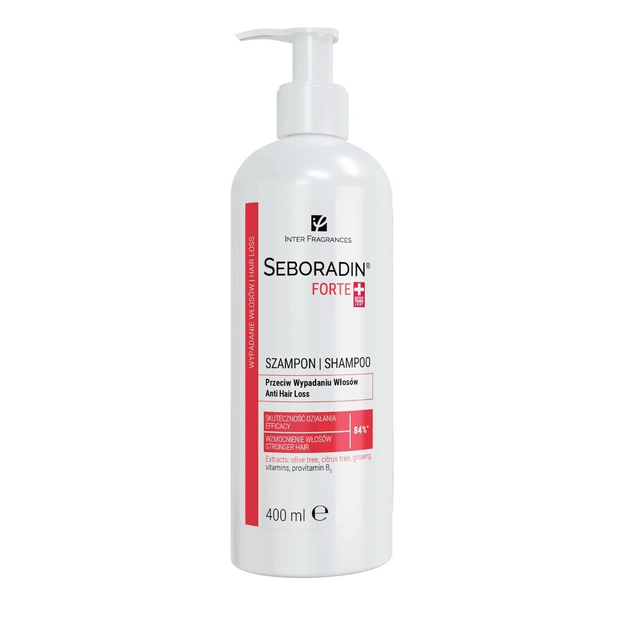Seboradin Forte, șampon împotriva căderii părului, 400 ml