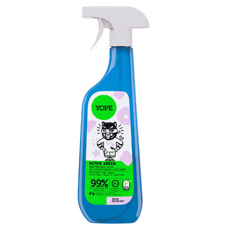 Yope Active Green, detergent natural pentru baie, 750 ml