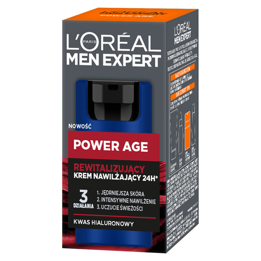 L'Oreal Men Expert Power Age, hidratant revitalizant 24H, 50 ml