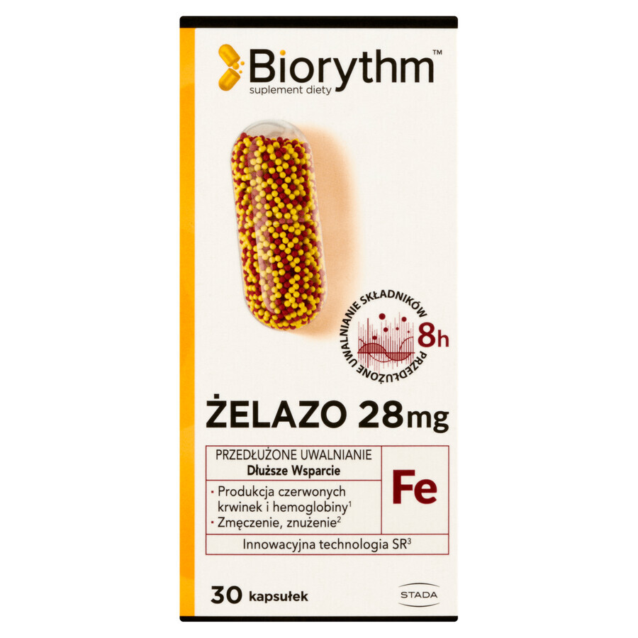 Biorythm Fier 28 mg, 30 capsule